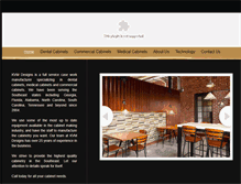 Tablet Screenshot of kvmdesigns.com